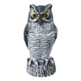 thumbnail image 1 of Bird Scarecrow Fake Owl Decoy Sculpture Fake Bird Owl Scarecrow Decoy Realistic Style B, 1 of 9