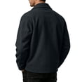 thumbnail image 5 of Zimjoy Corduroy Jacket for Men Button Down Vintage Long Sleeve Shacket Lightweight Relaxed Fit Western Jackets for Casual Fall Winter Navy S, 5 of 9