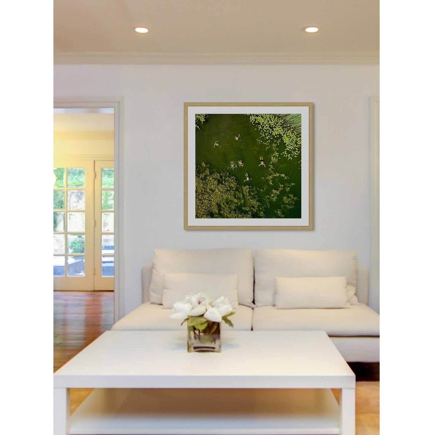 Marmont Hill "Lake Fun" By Karolis Janulis Framed Painting Art Print, 12.0" x 1.5"