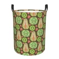 thumbnail image 6 of Lsque Fruits 1 pattern Laundry Hamper Basket, Tall Woven Rope Hamper Basket for Clothes, Lightweight Storage Basket, Collapsible Waterproof-Medium, 6 of 8
