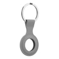 thumbnail image 1 of lionlar Housse de Protection en Silicone avec Porte-Clés Anti-Perte, Compatible avec Airtags Gris, 1 of 7