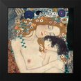 thumbnail image 2 of Klimt, Gustav 12x12 Black Modern Framed Museum Art Print Titled - Le tre eta della donna, 2 of 5