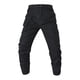 thumbnail image 2 of Pantalones largos para hombre, finos, de moda, de color sólido, para actividades al aire libre, con múltiples bolsillos, de poliéster., 2 of 9
