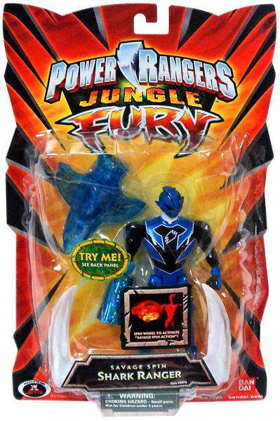 Power Rangers Jungle Fury Savage Spin Jaguar Ranger Action Figure