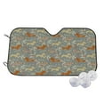 thumbnail image 2 of Picia Dachshund Dog Bird Curved Windshield Sunshade Accordion Folding Style Auto Shade for Car Truck SUV Van Blocks UV Ray Sun Visor Protector -Small, 2 of 7