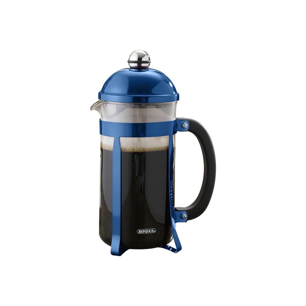 Bonjour 8Cup Maximus French Press in Blue