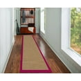 thumbnail image 2 of Linon Home Décor Athena Area Rug or Runner Collection, Cork and Red, 2.5' x 12', 2 of 3