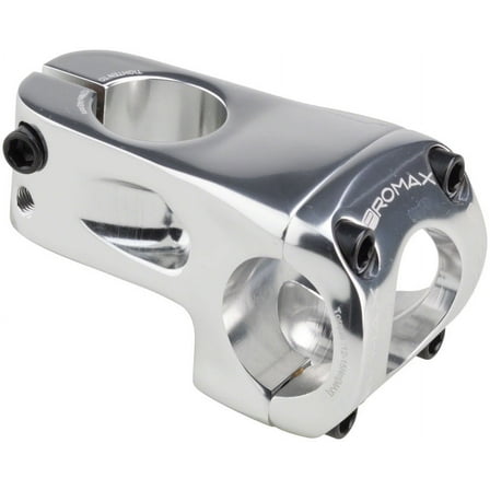 Promax Banger BMX Stem Silver, 1-1/8" Steerer, 31.8mm Clamp, 48mm Reach