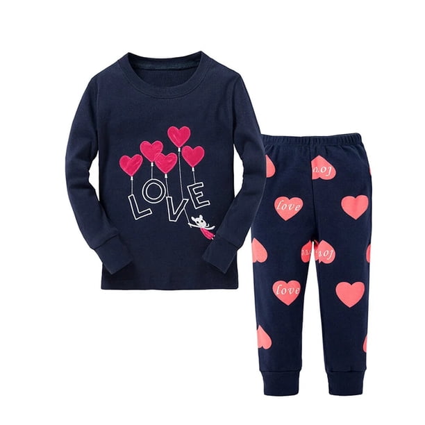 Phoebe Cat-Conjuntos de pijamas para niños, ropa de dormir de dinosaurios para niños, ropa de dormir de Navidad para niñas, pijamas de cebra, Tigre, mariposa y búho