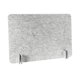 thumbnail image 1 of Mampara acústica para mesa, separador, biombo, divisor de mesa para la zona de recepción. Rectángulo Gris Claro, 1 of 8