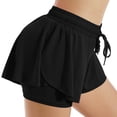 thumbnail image 2 of Wensltd Women Shorts Butt Lift Slim Fit Summer Yoga Shorts Drawstring, 2 of 5
