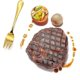 thumbnail image 5 of Tenedores De Mesa Tenedores De Postre De Acero Inoxidable 8 Piezas Tenedores De Pastel Pequeños Dorados Tenedores De Decoración De Mesa De Fiesta Usados ​​​​para Postres De Frutas Helado Ensalada De, 5 of 5
