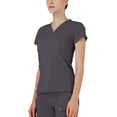 thumbnail image 3 of Adar Pro Everyday Expert Scrub Set For Women - Curved V-Neck Scrub Top & Tapered Drawstring Scrub Pants, 3 of 7