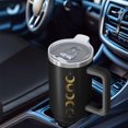 thumbnail image 4 of 1pc Witch 40oz Tumbler with Straw & Handle - Insulated Stainless Steel Cup | Holiday Gift for Man Women (Christmas, Valentine's, Birthday), 4 of 5