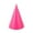 CC33-Hot Pink, variant on 10 Pcs Colorful Party Hats Bright Birthday Paper Cone Hat for Birthday Christmas New Year Party Supplies Graduation Celebration Green