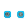 thumbnail image 1 of Maytalsory Timer Study LCD Digital Display Count Up Stopwatch Touch Screen Electronic Mute Attachable Loud Alarm Blue 2Set, 1 of 6