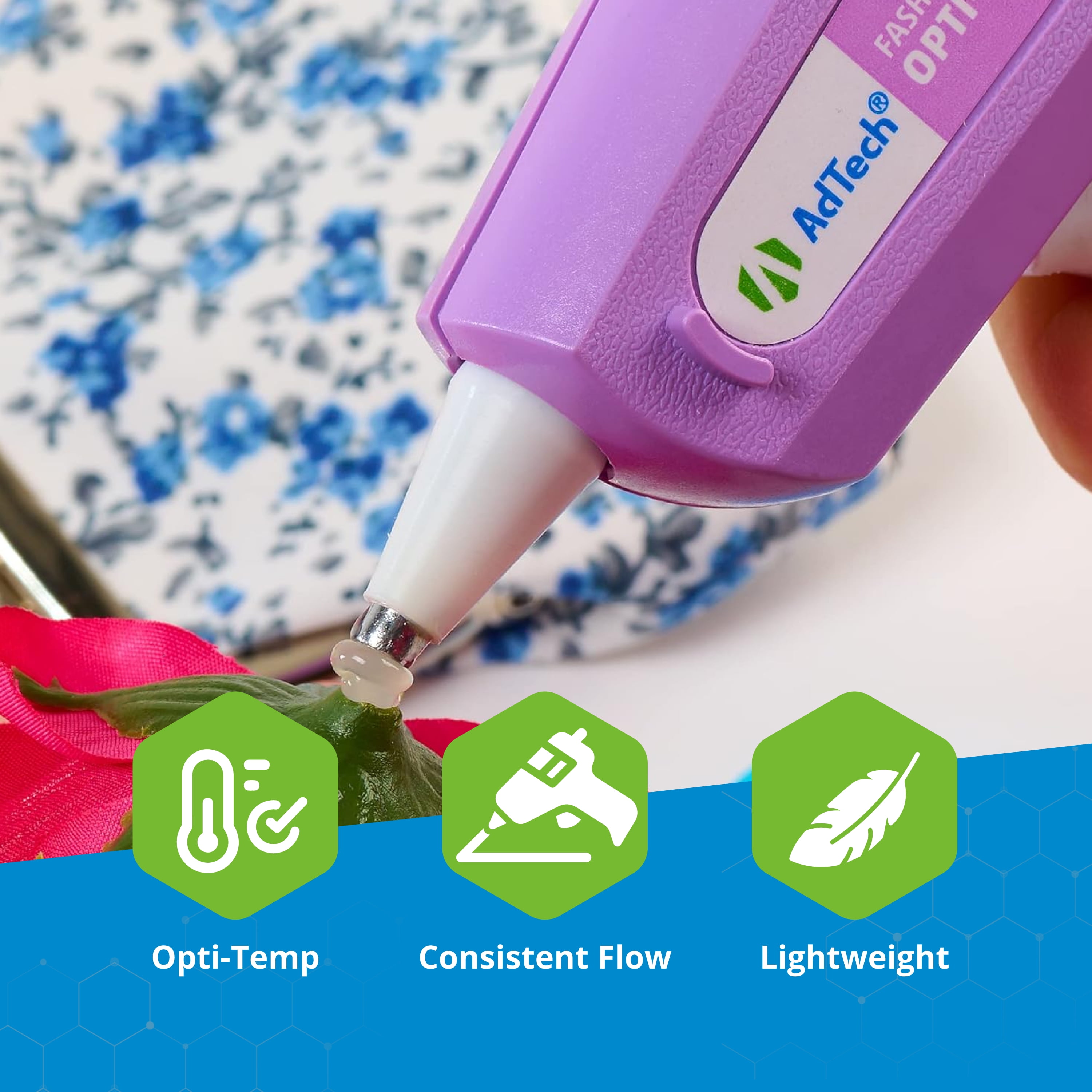 AdTech High-Temp Mini Lavender Glue Gun