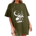 thumbnail image 1 of Blusa de Manga Corta Con Estampado de Sol Y Luna Gótica Vintage Para Hombre Y Mujer Odeerbi ODB181946, 1 of 7