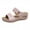 Pink, variant on Patlollav Womens Sandals Women New Wedge High Heel Fish Mouth Stitched Sandals