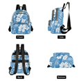 thumbnail image 2 of ALAZA Tropical Flower-d1 Womens Travel Laptop Backpack Large Daypack Ladies Shoulder Bags S, 2 of 7
