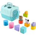thumbnail image 1 of Fisher-Price FP Pets Sort & Stow Pet Carrier Baby & Toddler Shape Sorting Toy, 8 Blocks, 1 of 6