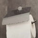 thumbnail image 5 of Soporte de papel de acero inoxidable Papel de un solo rollo Soporte de baño Estante de papel higiénico Vogacara JJ17601-00, 5 of 6
