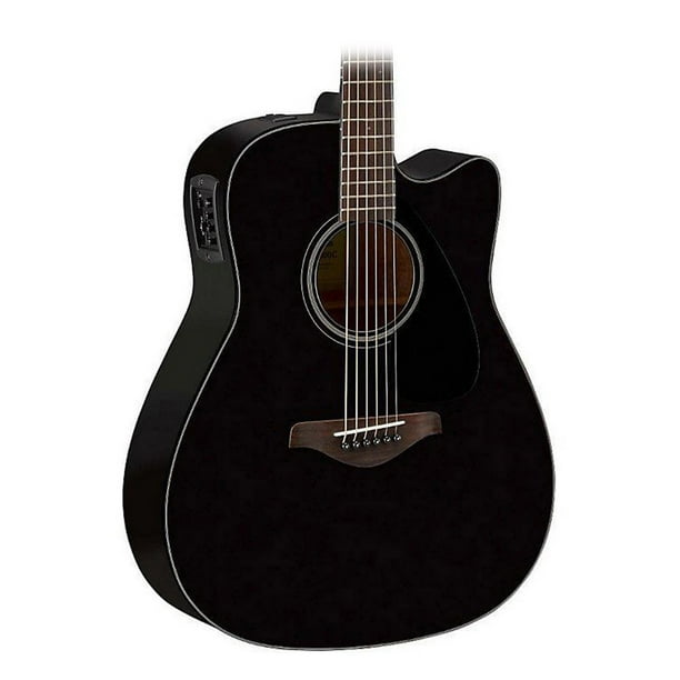 Yamaha FG Series FGX800C AcousticElectric Guitar Black