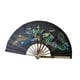 thumbnail image 5 of Fan de manejo plegable decorativo para fans de artes marciales conciertos accesorios para fiestas Dragón de negro, 5 of 8