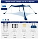 thumbnail image 2 of Carpa de playa COMMOUDS, toldo resistente al viento, 3 x 3 m, UPF50+, 2 of 7