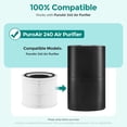 thumbnail image 3 of Fil-fresh 2 Pack True HEPA Replacement Filter, Compatible with PuroAir 240 Air Purifier, 3-in-1 True HEPA Filter with Activated Carbon Filter, Reduce Dust, Pollen, Smoke, 3 of 11