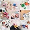 thumbnail image 4 of Funda de auriculares de silicona de goma con diseño OEM de dibujos animados 3D personalizada para Airpods 1 2 3 Pro 2 funda de auriculares inalámbricos para funda de Airpods, 4 of 4