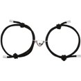 thumbnail image 1 of 2 uds. Pulseras magnéticas para parejas para hombres y mujeres, pulsera a juego con atracción de sol y luna, regalos para amantes para novio, novia, mejor amigo TUNC  Sencillez, 1 of 5