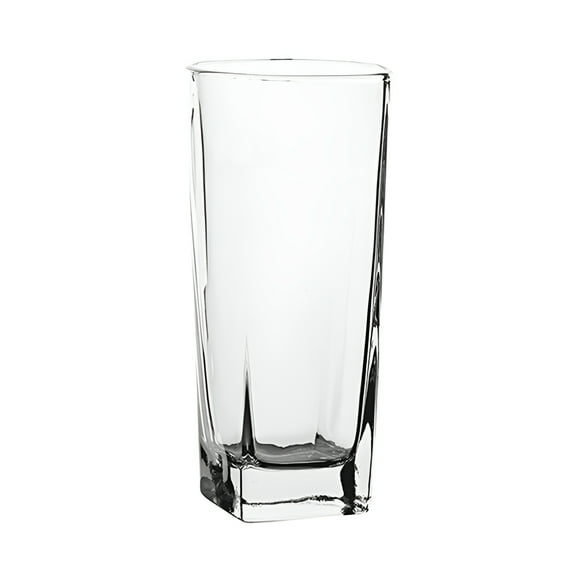 ACDANC Acrylic Adhesive Cups Glass Water Glass Drinking Glasses (Clear Dishwasher) Double Wall Coffee Mug 8Oz