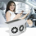 thumbnail image 6 of Car Exhaust Fan USB Rechargeable/Solar Circulation Cooling Ventilation Fan, 6 of 14