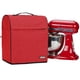 thumbnail image 1 of Cubierta antipolvo para batidora de pie KitchenAid HOMEST, roja, 5/4.5 cuartos de galón, 1 of 7