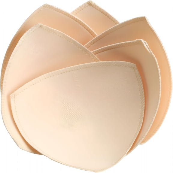 TELOLY 3 Pairs Bra Pads Inserts,Sewn Push Up for Sports Bra Cup,Removable Bra Inserts Enhancers for Dresses Swimsuits Bikini