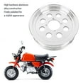 thumbnail image 3 of Motorcycle Wheel Hub, 10 Inch Motorcycle Front Wheel Rim Lightweight High Durability Hollow Out Design  for Monkey Z50 Z50R Z50J Bike, 3 of 7
