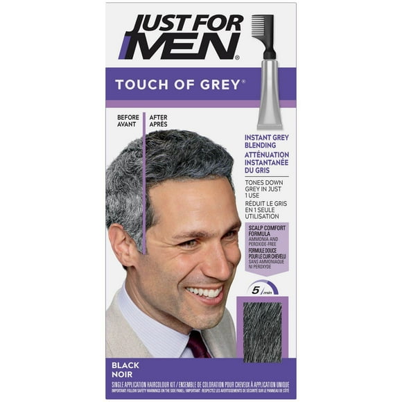 Just For Men Touch of Grey Black T-55, 1 Piece