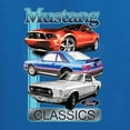 thumbnail image 6 of Wild Bobby, Mustang Ford Classics Cars and Trucks Men Graphic Tank Top, Royal, X-Large, 6 of 6
