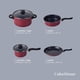 thumbnail image 4 of Batería de Cocina ColorHome Kit Sartenes Acero 16 Pzas Antiadherente Rojo, 4 of 9