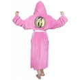 thumbnail image 2 of Power Rangers Adult Costume Robe, Pink, 2 of 2