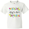 thumbnail image 3 of Inktastic Gigis Girl- Bright Flowers Youth T-Shirt, 3 of 5