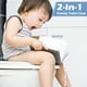 thumbnail image 2 of Tapa de WC, Asiento para inodoro, Asiento de inodoro familiar, Asiento de entrenamiento para niños con Desmontaje Rápido, Diámetro: Para adulto: 29 x 23,5 cm44,8 x 37,1 cm, Forma O, 2 of 5