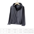 thumbnail image 3 of Chaqueta con capucha de protección solar, para hombre UPF 50+ Sun Chaqueta de protección solar de verano para hombre Chaqueta de refrigeración con protección solar para hombre Probada y confiable, 3 of 8