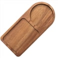 thumbnail image 2 of 2X Bandeja de Café de Madera Bandeja de Desayuno para Servir Alimentos ArtíCulos de Café para HosteleríA DecoracióN de ArtíCulos de Té Accesorio de DecoracióN de Mesa C, 2 of 5