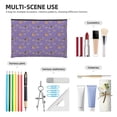 thumbnail image 5 of Haiem German Shepherd Dog Music Lover Merch Makeup Bag, Cosmetic Bag,Singer Fans Cosmetic Bag, Portable Stationary Storage Organizer, Travel Makeup Bag, 5 of 8