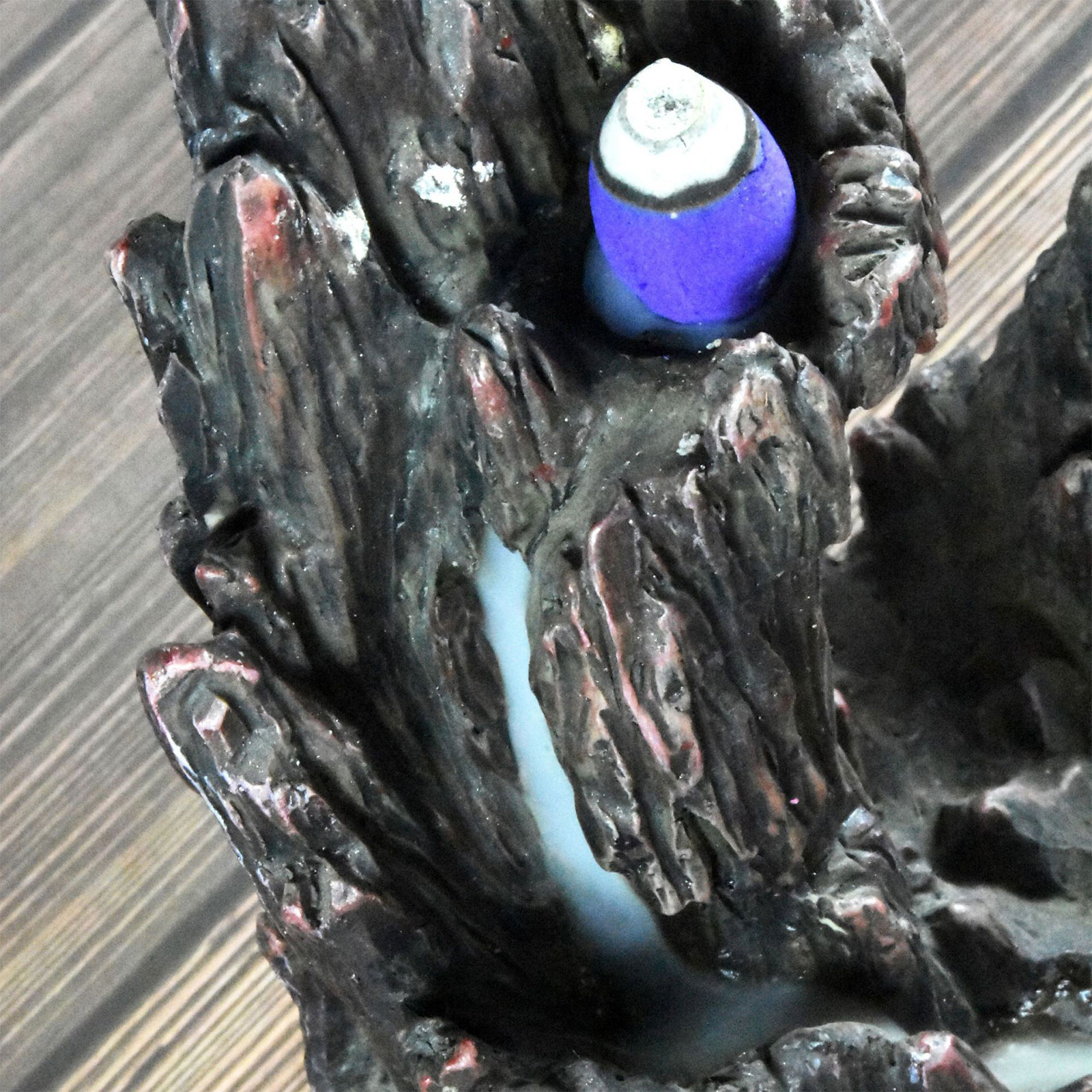 Mountain Backflow Incense for Burner Resin Censer Incense Cone Holder Desktop De