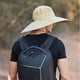 thumbnail image 4 of Sombrero de pescador de ala súper ancha con protección solar UPF50+, impermeable, para pesca, senderismo, acampada, 4 of 7