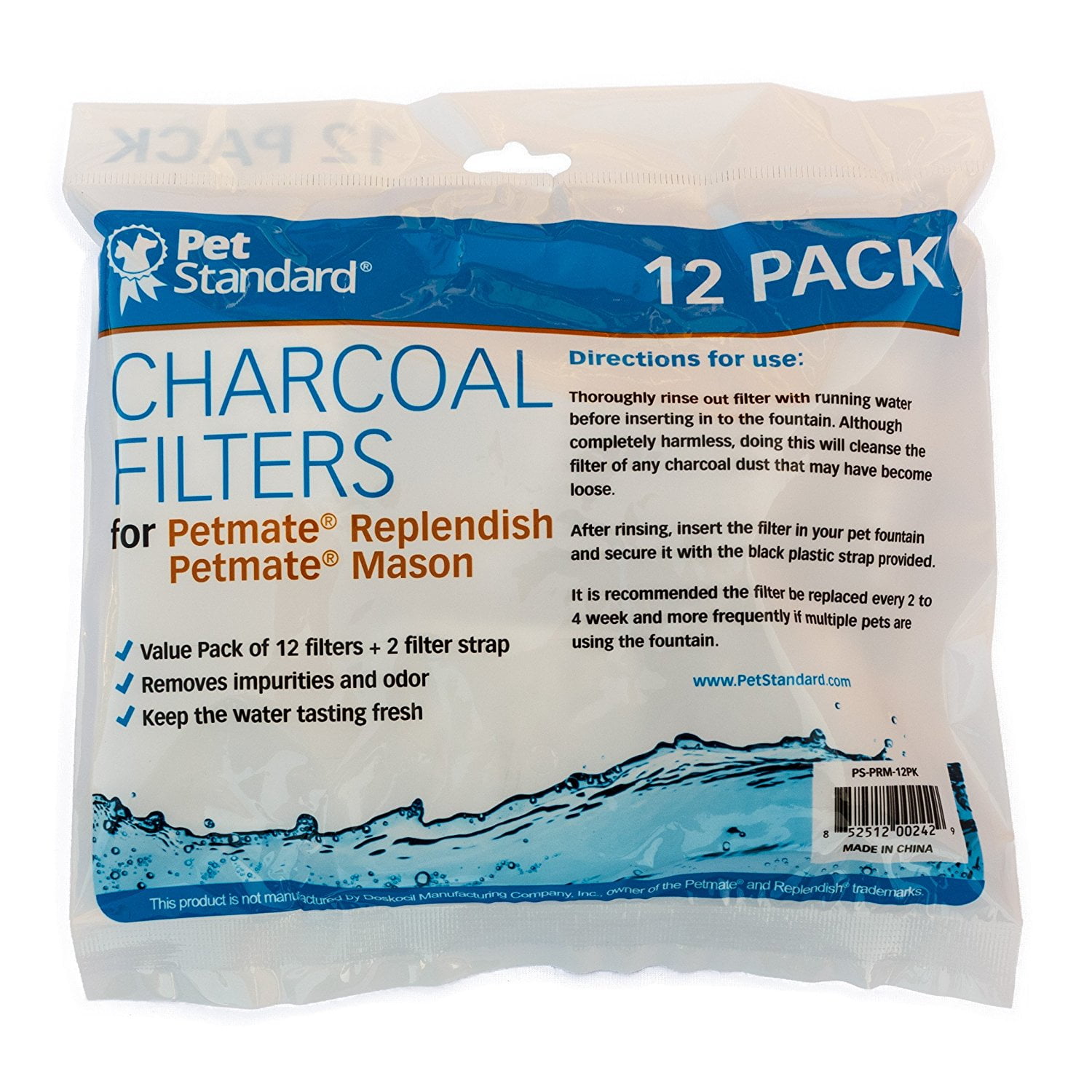petmate charcoal filters