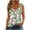 Green 2, variant on POIUYTR Women Summer Tank Tops Casual Scoop Neck Wide Strap Sleeveless Shirts Vintage Loose Printed Camisole